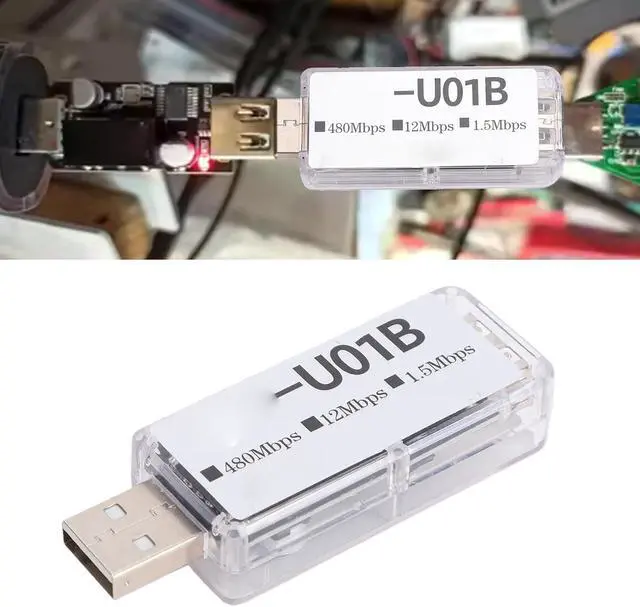 Alt view image 5 of 7 - ASHATA USB Digital Isolator USB 2.0 Isolator Noise with 3.75kV Isolation 480Mbps High Speed for Industrial Control Computers HiFi Audio (Clear)
