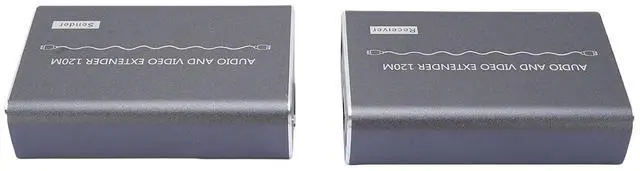 Main image of Display Port Extender, 120m Over Cat5e 6 with IR EDID Audio Support for Security Monitoring Video Conferencing (#2)