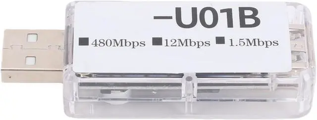 Alt view image 4 of 7 - GOWENIC USB Digital Isolator Efficient 480Mbps High Speed Isolator for Noise Sensitive Areas USB Isolation Module for Various Industrial Control Devices (Transparent)