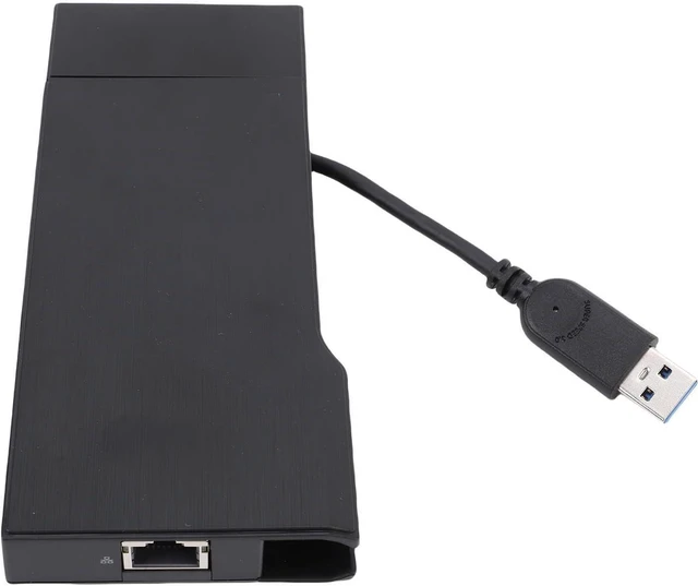 Alt view image 5 of 7 - USB C Hub 9 in 1 Multiport Adapter with Dual Display Support for Laptops and PCs ABS Material for Travel and Business
