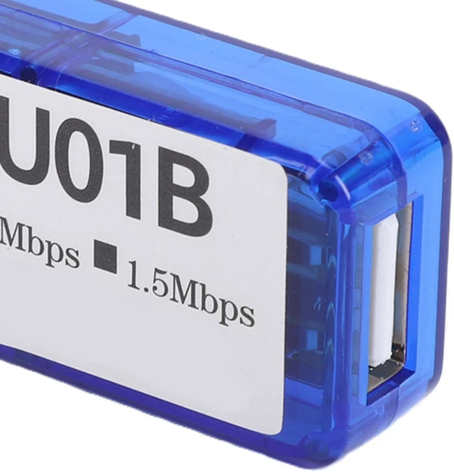 Alt view image 7 of 7 - Luocute USB Digital Isolator, 480Mbps High Speed Isolation with 3.75kV RMS Protection and Auto Speed Negotiation, for Industrial USB Devices and Noise Sensitive Areas (Transparent Blue)