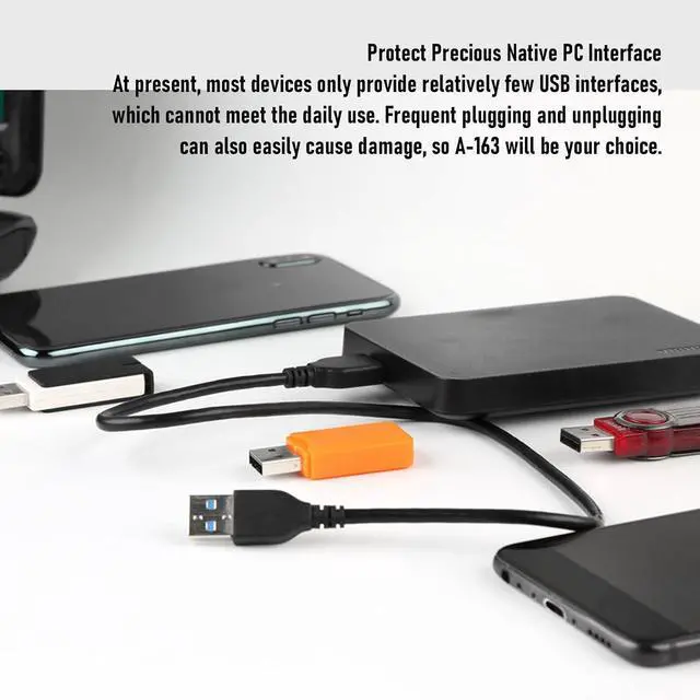 Alt view image 2 of 7 - 16 Port USB 3.0 Hub, 5Gbps High Speed Data Transfer Industrial Grade USB Hub with Short Circuit Protection and LED Indicators, for Flash Drive Card Reader Portable Hard Drive (US Plug)