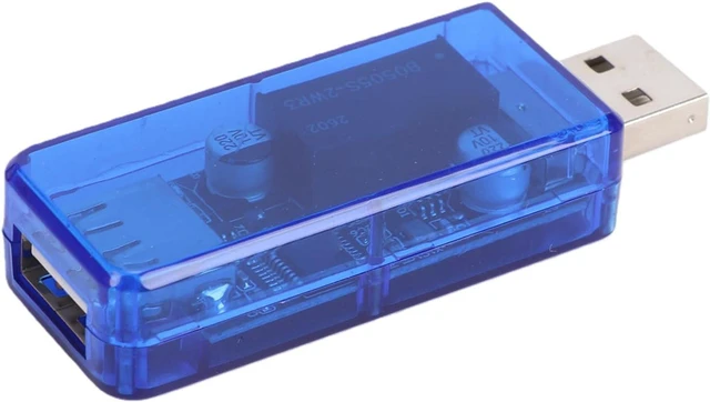 Alt view image 4 of 7 - GOWENIC USB Digital Isolator Efficient 480Mbps High Speed Isolator for Noise Sensitive Areas USB Isolation Module for Various Industrial Control Devices (Transparent Blue)
