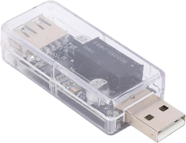Alt view image 2 of 7 - GOWENIC USB Digital Isolator High Speed 480Mbps ADUM3165 Chip Support for Industrial Control Devices Material ABS (Transparent)