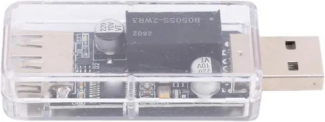 Alt view image 4 of 7 - USB Isolator Module 480Mbps USB High Speed Isolation Voltage Support Debugging Tools Computer Noise Sensitive Areas (Transparent)