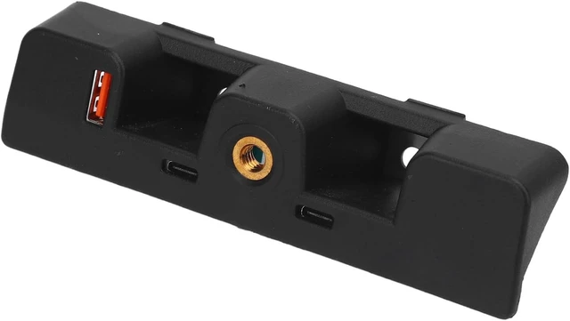 Alt view image 4 of 7 - Dashboard USB Expansion Dock Hub with 3 Ports 2 Type C and USB A for 2021 and Later 2 Door or 4 Door Convenient Charging Station for Simultaneous Device Charging in Your Vehicle