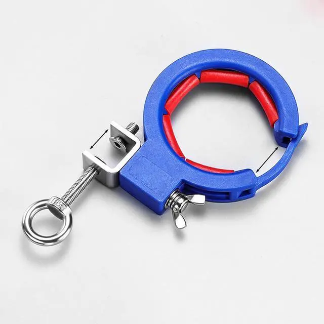 Alt view image 7 of 7 - Cable Tray Rollers Wire Guide Accessories High Performance Durable Adjustable Easy to Cable Threading Tools Threading Tools Stainless Steel Nylon, Navy Blue, 6.5 cm