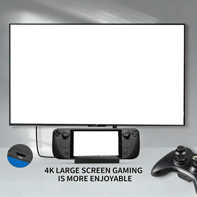 Alt view image 7 of 7 - ordinarYone Type C USB 3 0 Gaming Handheld Docking Station Featuring Various Ports Metal Build For Improved Connectivity