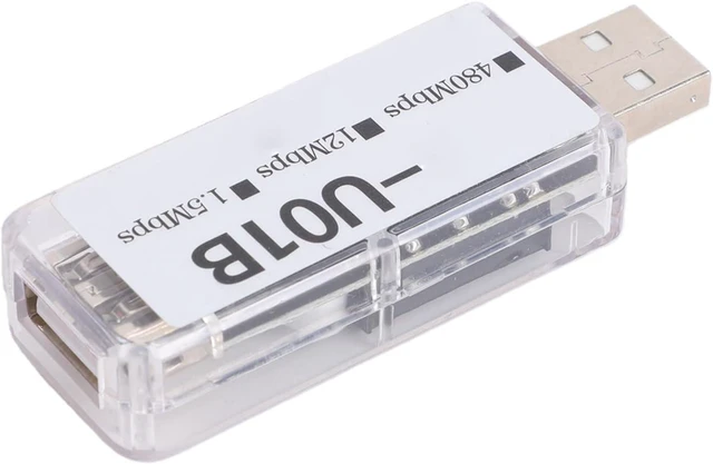 Alt view image 7 of 7 - GOWENIC USB Digital Isolator High Speed 480Mbps ADUM3165 Chip Support for Industrial Control Devices Material ABS (Transparent)