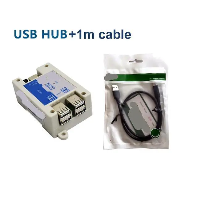 Alt view image 3 of 4 - Industrial Grade 4CH USB Isolator HUB One to Four Module with Shell Anti-Interference Anti-Static(Kit4)