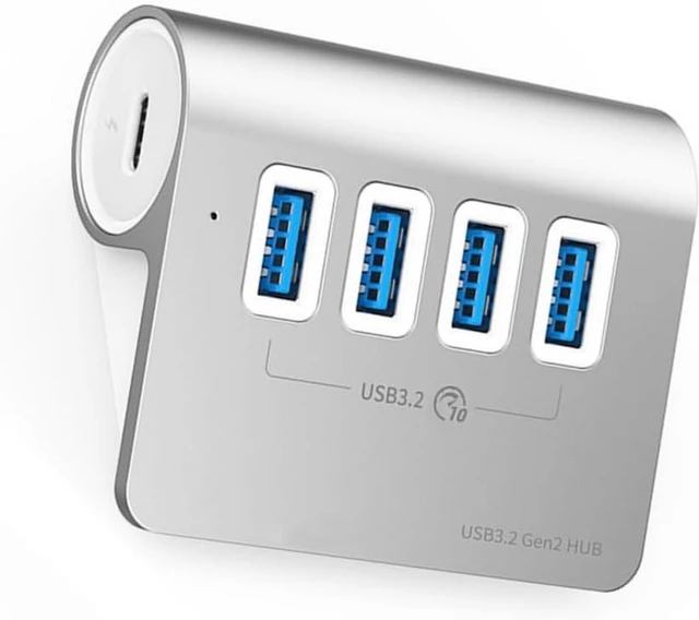 Main image of Multiports USB3.2 Hub 4Port with Fast Data Transfer 5V3A Power for Computers