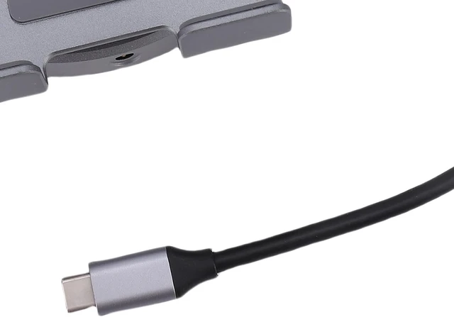 Alt view image 7 of 7 - EBTOOLS USB C Tablet Docking Station, 10 in 1 Multiport Adapter with 4K 100W PD 3 USB A Ports Card Reader, Compatible for ROG Ally Devices