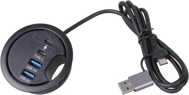 Main image of ordinarYone USB Desk Grommet Hole USB Mounting Desktop Grommet Hole Desktop Cable Organization for Laptop Device