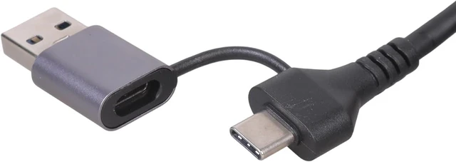 Alt view image 7 of 7 - ordinarYone USB Desk Grommet Hole USB Mounting Desktop Grommet Hole Desktop Cable Organization for Laptop Device