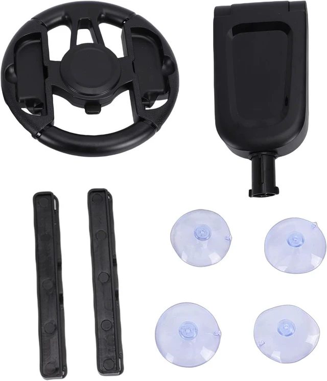 Alt view image 6 of 7 - BONKZEBU Racing Steering Wheel Table Attachment Replacement for 2 with Suction Cup Mount, Enhanced Gaming Experience for Racing Game Enthusiasts