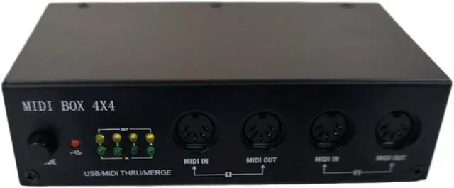 Alt view image 5 of 7 - Universals USB Hubs 4 in 4 Out Controller Plugs and Play Function Seamlessly Connection to Computers and Instrument Multiple Device Hubs