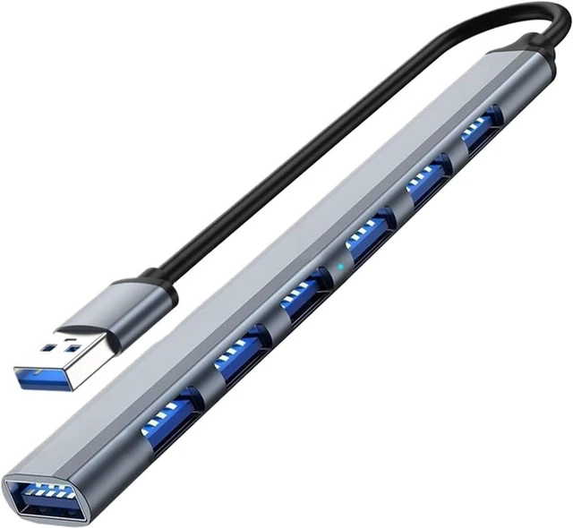 Main image of USB HUB USB 3.0 HUB USB 2.0 HUB USB C HUB Type C HUB Multi Splitter High Speed 5Gbps for PC Computer Multiport USB A HUB Port(USB-7Ports)