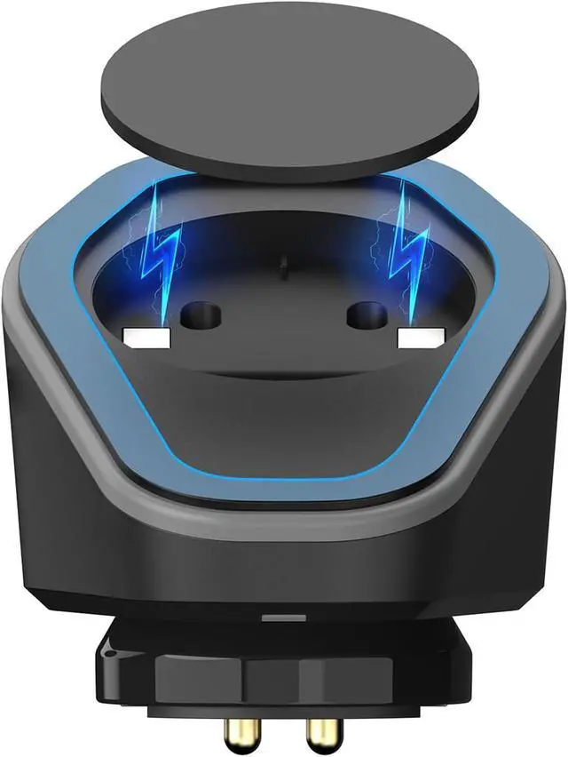 Alt view image 5 of 7 - Gaming Charging Base for G502 / G502X / Auto Connection Double USB Hub Intelligent Lighting Color Light Dock