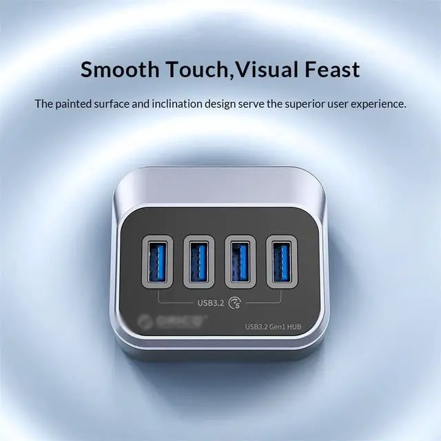 Alt view image 5 of 5 - ABS Powered 5Gbps HUB PD 18W Charging USB3.2 Type C Card Reader Splitter(C)