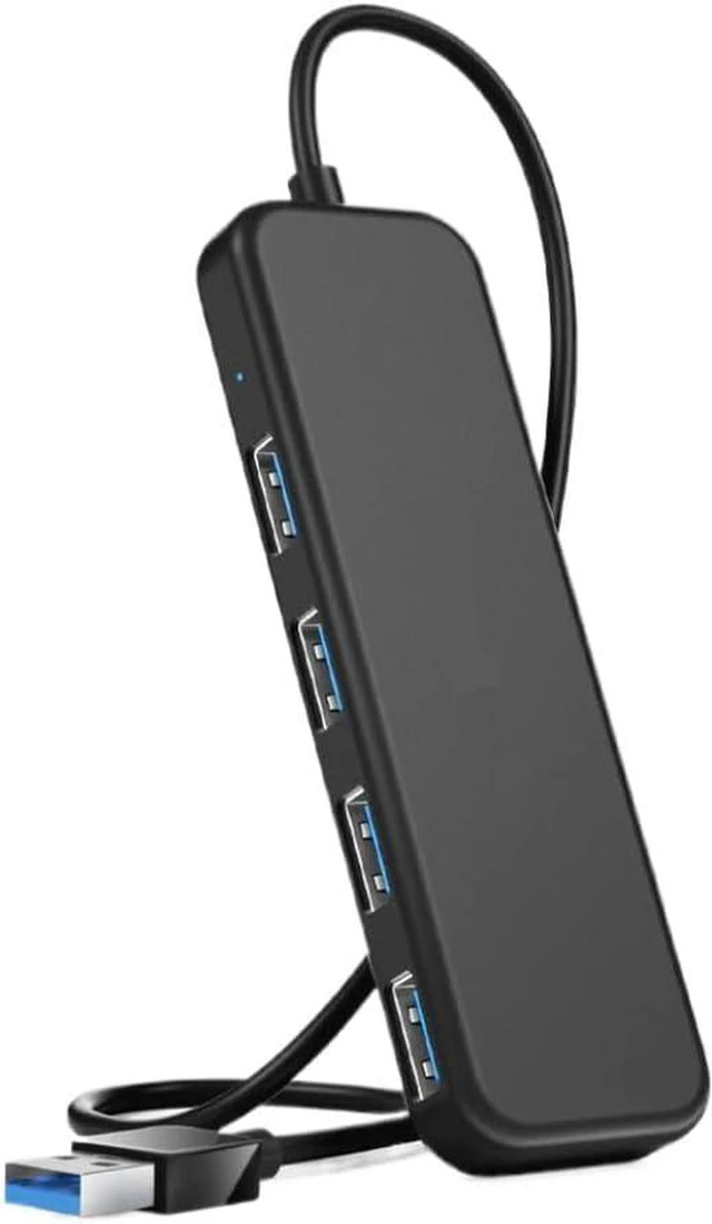 Main image of USB Hub USB 3.0 Adapter 4 Ports Type A HUB OTG Adapter Speed Data Transmission Compatible with Laptop Computer
