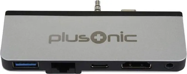 Main image of Docking Adapter Hub for Surface Go 5-in-1: USB 3.0/RJ45 Network/Type-C/HDMI/AUX PSUC0165