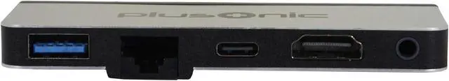 Alt view image 2 of 7 - Docking Adapter Hub for Surface Go 5-in-1: USB 3.0/RJ45 Network/Type-C/HDMI/AUX PSUC0165