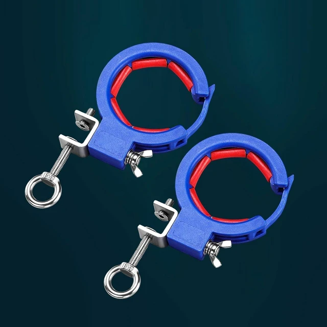 Alt view image 7 of 7 - Cable Tray Rollers Wire Guide Accessories Wide Applications Suitable for Various Cables Easy to Wire Pulling Tools Cable Threading Tools Stainless Steel Nylon, Navy Blue, 6.5 cm