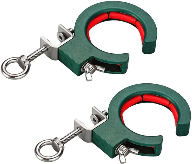 Alt view image 4 of 7 - Cable Wire Threading Tools Sturdy Adjustable Easy Installation Cable Pulling Pulley Accessory for Different Environments Threading Tools Stainless Steel Nylon, Green, 6.5 cm