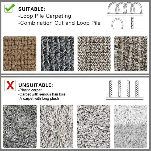 Alt view image 3 of 7 - 12 ft Extension Cord Floor Cover Strip Black Carpet Cord Cover Cable Protector Management Protect Floor Prevent a Trip Hazard Only for Commercial Office Carpet