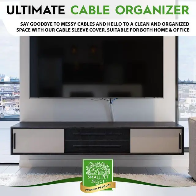 Alt view image 5 of 7 - Heavy Duty Cord Cover, Cable Protector, Black, 10 ft