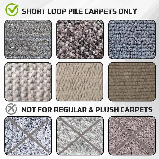 Alt view image 7 of 7 - 2 Pack 10 ft x 3 Inch Cable Floor Strip Cable Cover Cords Carpet Protector Management Hook and Loop Tape for Wires on Floor Cords and Prevent a Trip Hazard (Gray)
