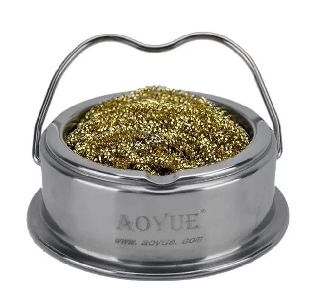 Main image of Soldering Iron Tip Cleaner with Brass wire sponge, no water needed (TY-98)