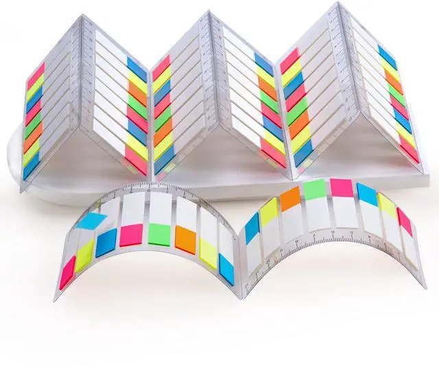 Main image of 1280 Pieces, Transparent Sticky Notes, Page Markers, Book Tabs, Sticky Note Tabs, Sticky Tabs, Page Tabs, Label Stickers, Pop Up Index Tabs, Tabs Flags Stickers, Index Tabs Flags