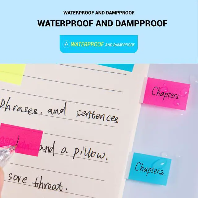 Alt view image 4 of 7 - 1280 Pieces, Transparent Sticky Notes, Page Markers, Book Tabs, Sticky Note Tabs, Sticky Tabs, Page Tabs, Label Stickers, Pop Up Index Tabs, Tabs Flags Stickers, Index Tabs Flags