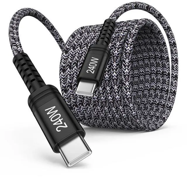 Main image of 240W USB C to USB C Cable,10FT Long C to C Cable Fast Charging for iPhone17