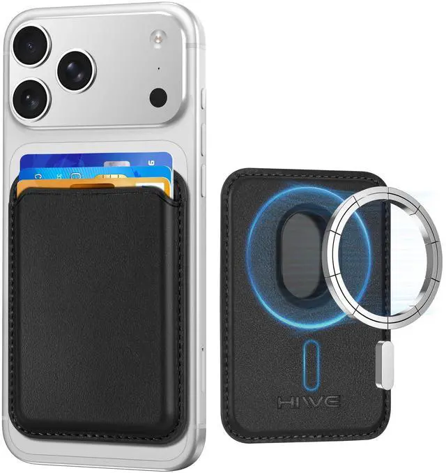 Main image of for MagSafe Wallet: 3-Card Holder, RFID Blocking, Stronger Magnets