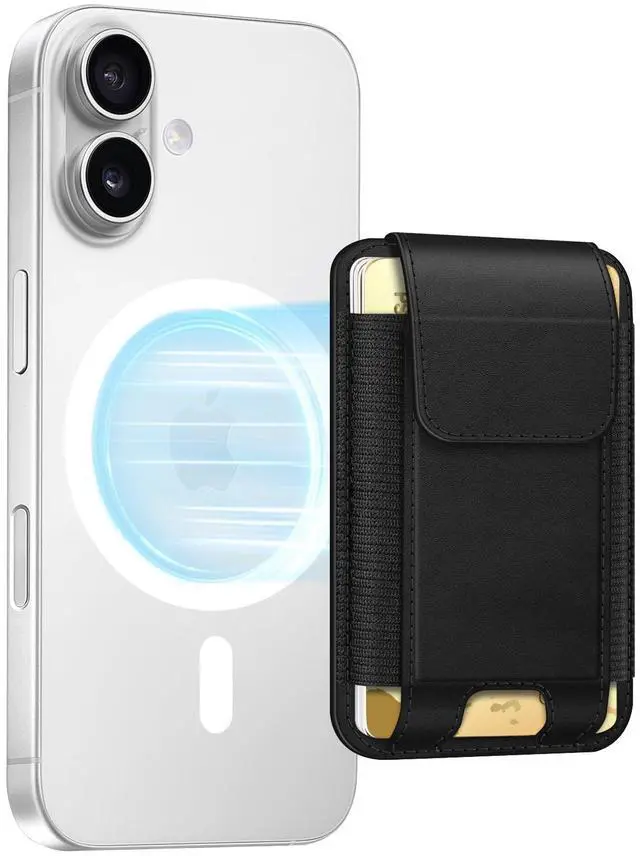 Main image of MagSafe Wallet Magnetic Card Wallet Holder for Women Men