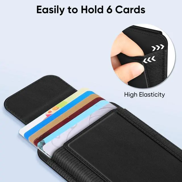 Alt view image 2 of 7 - MagSafe Wallet Magnetic Card Wallet Holder for Women Men