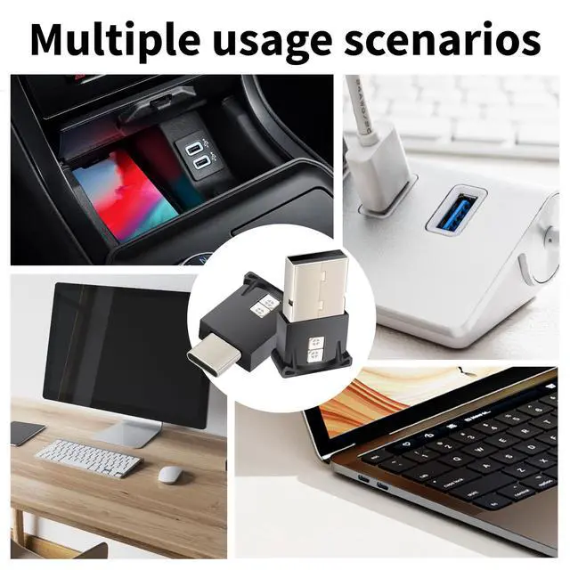 Alt view image 7 of 7 - Mini USB LED Car Light, DC 5V Intelligent Interior Car Lights, Car Accessories Atmosphere Lamp for Car, Plug-in Interface, Suitable for Car, Laptop Keyboard, Home Office, Adjustable Brightness