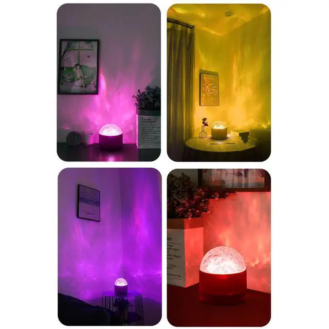 Alt view image 4 of 7 - Ocean Wave Projector Light,Mood Lighting for Room, Bathroom