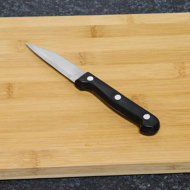 Alt view image 5 of 6 - Select Paring Knives, 9.5 inch 2 piece knife set, Stainless Steel/Black