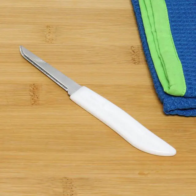 Alt view image 5 of 5 - Select Paring Knife Set, 2.5 Inch Blade 6 Inches In Length 4 Piece Set, Stainless Steel/Black
