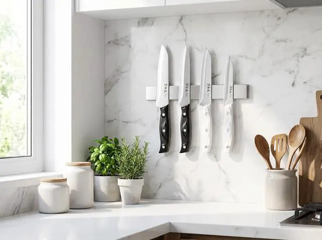 Alt view image 7 of 7 - 4PCS Paring Knife - 4/4.5 inch Fruit and Vegetable Paring Knives - Ultra Sharp Kitchen Knife - Peeling Knives - German Stainless Steel-ABS Handle