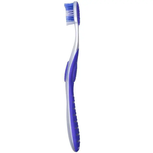 Alt view image 4 of 7 - 360 Enamel Health Sensitive Toothbrush, Compact Head, Extra Soft (Colors Vary) - Pack of 3