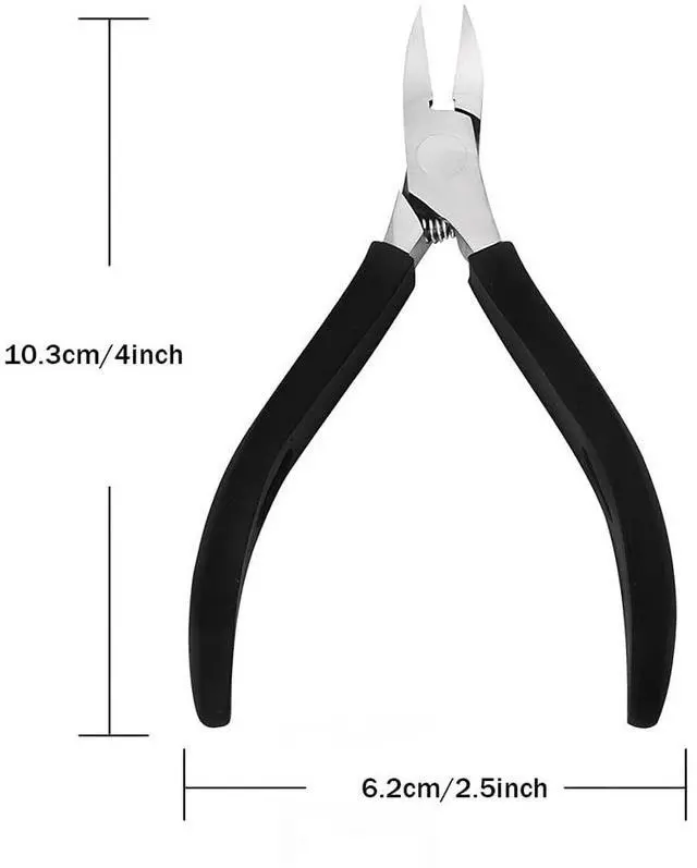 Alt view image 2 of 6 - Toenail Clippers for Thick Toenails,Heavy Duty Ingrown Toenail Clipper for Ingrown Toenail Removal Correction Clippers,Professional Pedicure Tool