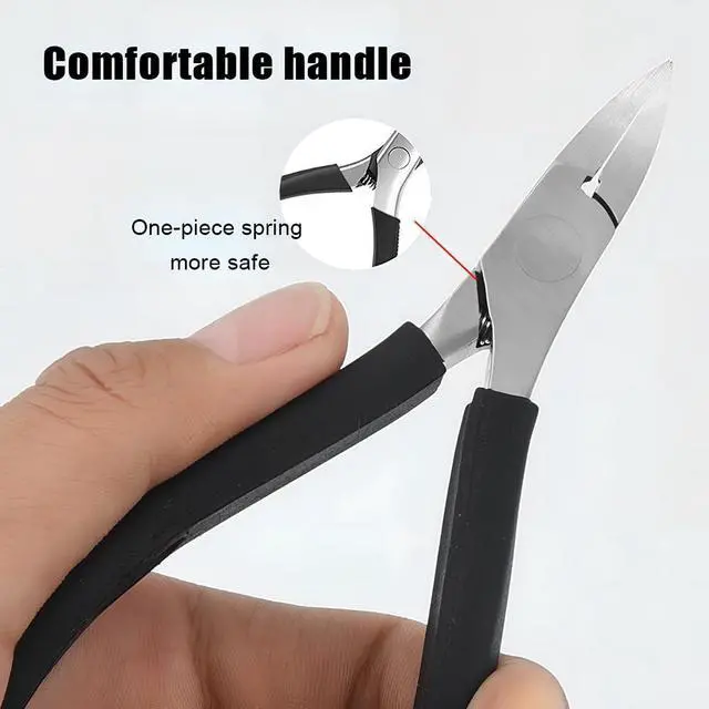 Alt view image 4 of 6 - Toenail Clippers for Thick Toenails,Heavy Duty Ingrown Toenail Clipper for Ingrown Toenail Removal Correction Clippers,Professional Pedicure Tool