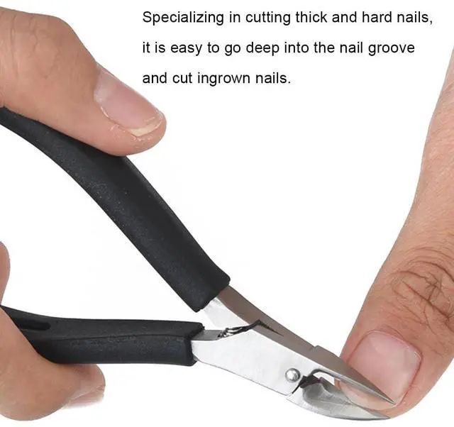 Alt view image 5 of 6 - Toenail Clippers for Thick Toenails,Heavy Duty Ingrown Toenail Clipper for Ingrown Toenail Removal Correction Clippers,Professional Pedicure Tool