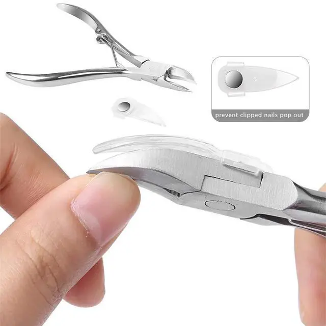 Alt view image 6 of 6 - Toenail Clippers 12-Piece Nail Treatment Foot Tool, Ingrown Toenail Removal Correction Clippers, Surgery Grade Nail File Lifter, Professional Pedicure Tool.