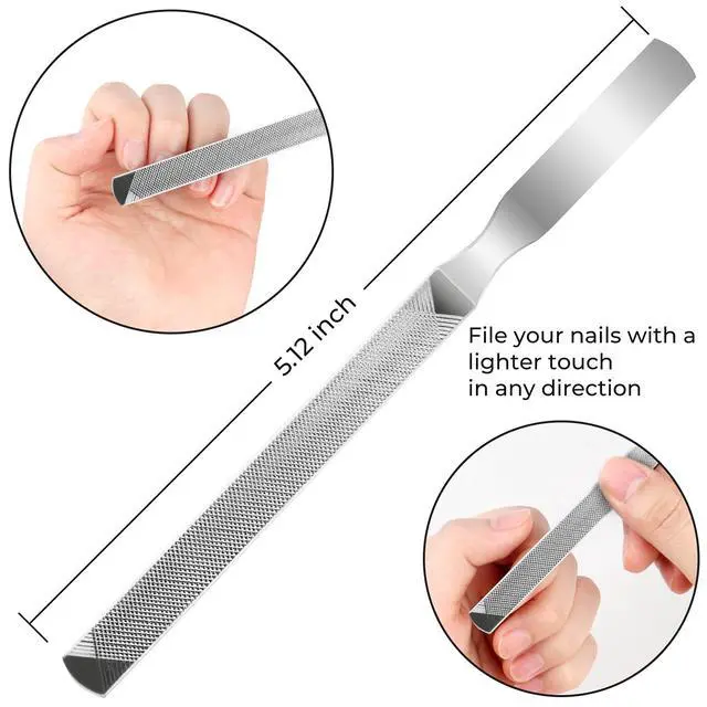Alt view image 5 of 6 - Toenail Clippers 12-Piece Nail Treatment Foot Tool, Ingrown Toenail Removal Correction Clippers, Surgery Grade Nail File Lifter, Professional Pedicure Tool.