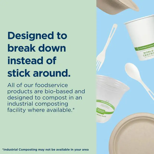 Alt view image 3 of 6 - Compostable Paper Bowls, 11.5 Oz (Pack of 20)